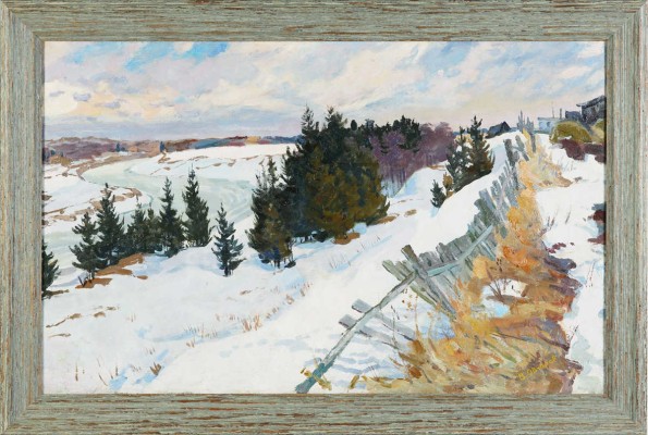 Овчаров Виктор Петрович. Сибирские просторы. Тюмень
